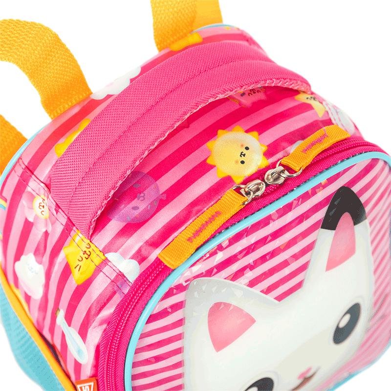 Lancheira Grande Gabby Friendship - Colorido Rosa 7