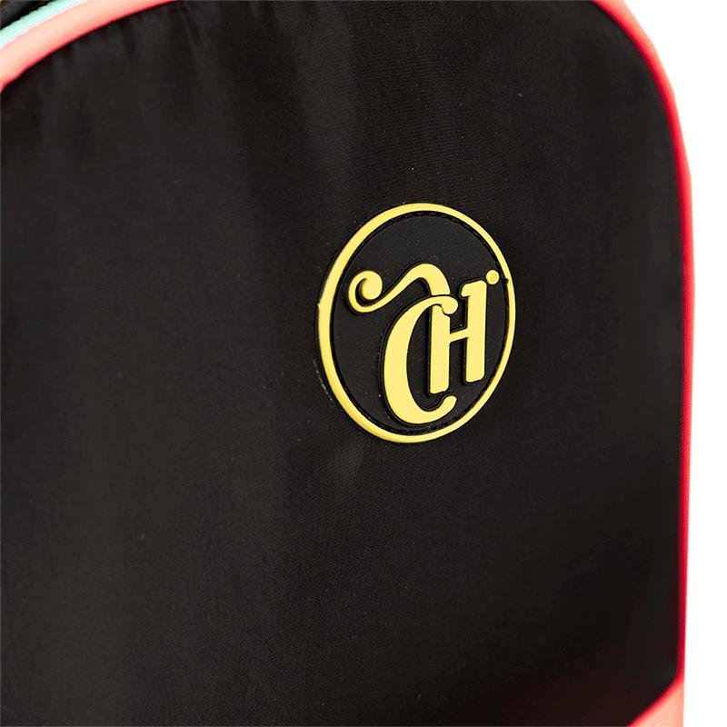 Lancheira Grande Capricho Contrast - Preto e Rosa Preto/Rosa 7