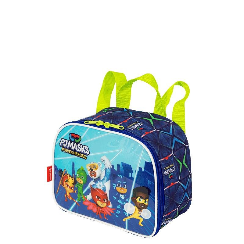 Lancheira Pequena PJ Masks Power Heroes - Colorido Azul 3