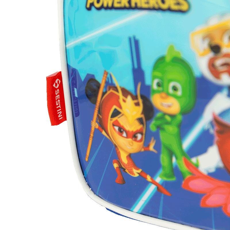 Lancheira Pequena PJ Masks Power Heroes - Colorido Azul 7