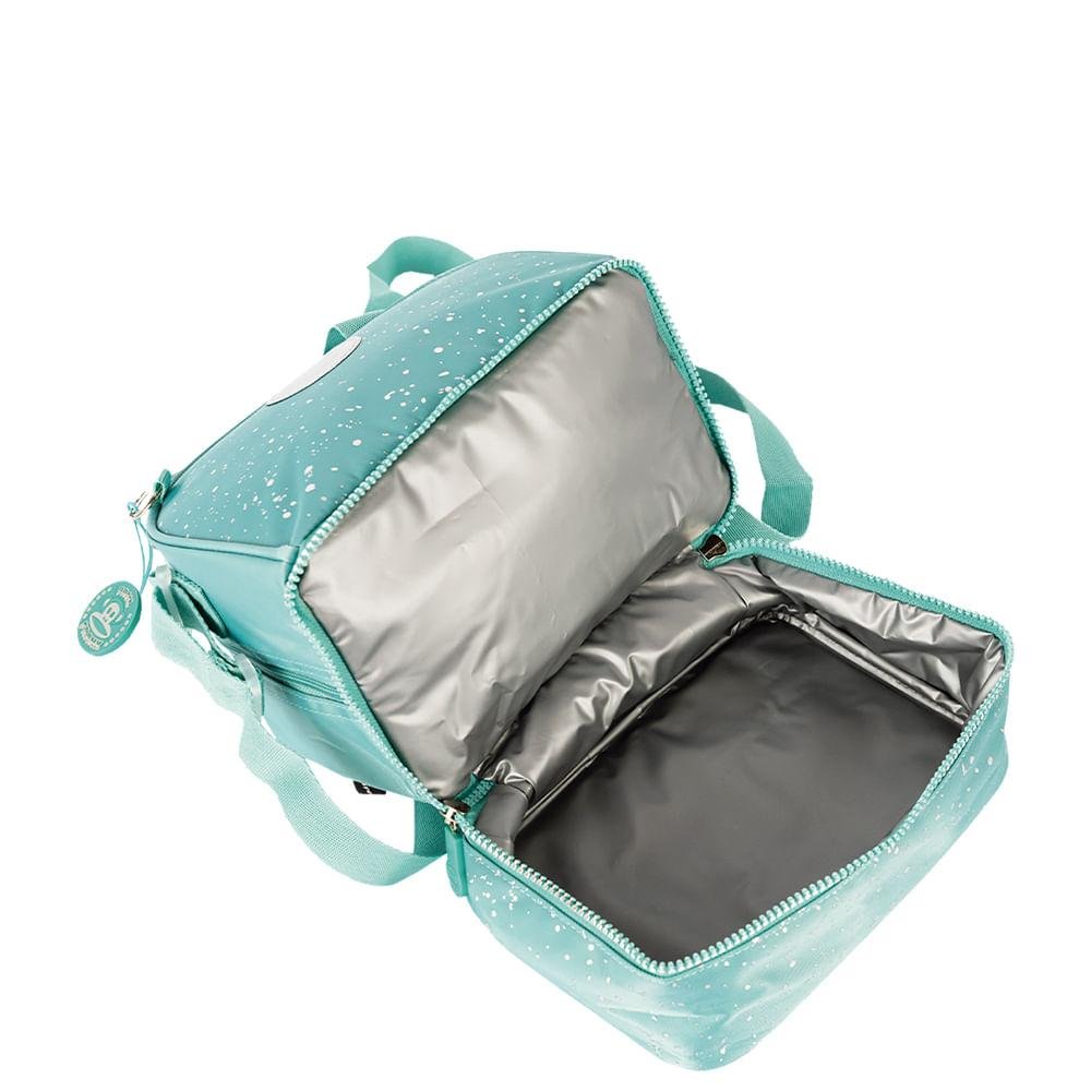 Lancheira 2 Compartimentos Paul Frank Styles - Verde Verde 6