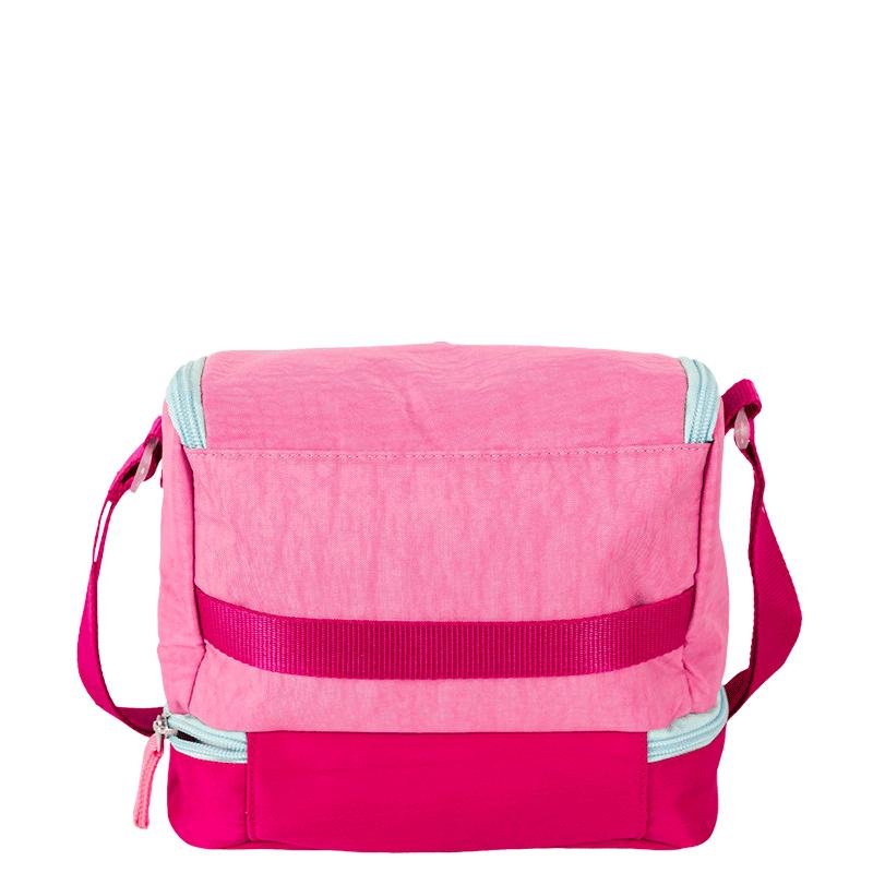 Lancheira 2 Compartimentos Sestini Lunch Crinkle 3 Double Rosa - Pink Rosa 4