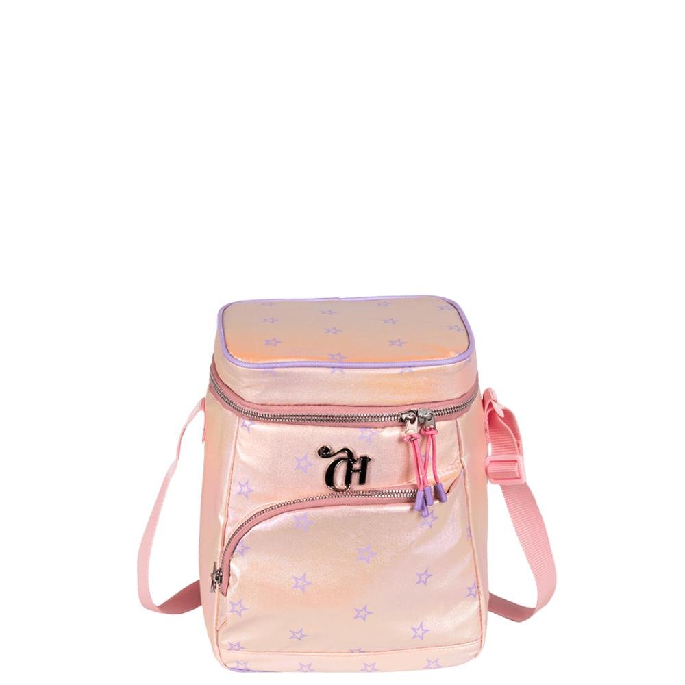 Lancheira Capricho Estrela Rainbow - Rosa e Lilás