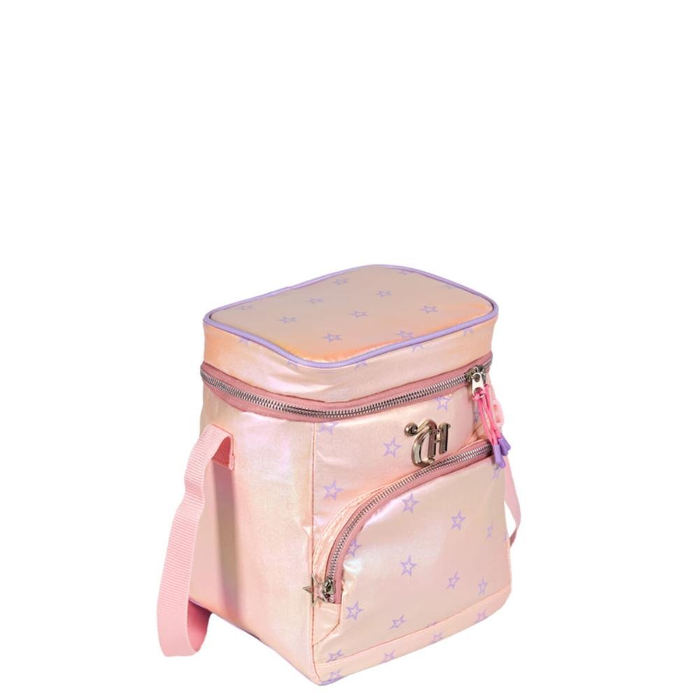 Lancheira Capricho Estrela Rainbow - Rosa e Lilás Rosa 2