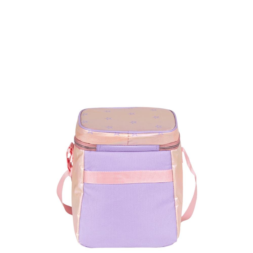 Lancheira Capricho Estrela Rainbow - Rosa e Lilás Rosa 4