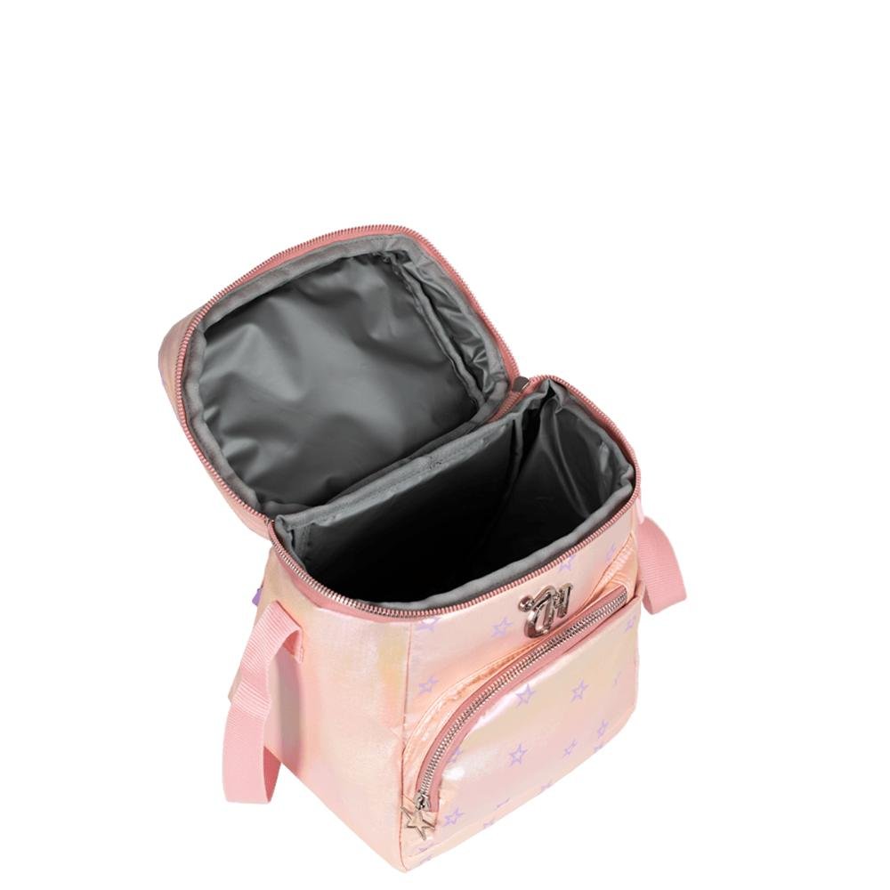 Lancheira Capricho Estrela Rainbow - Rosa e Lilás Rosa 7
