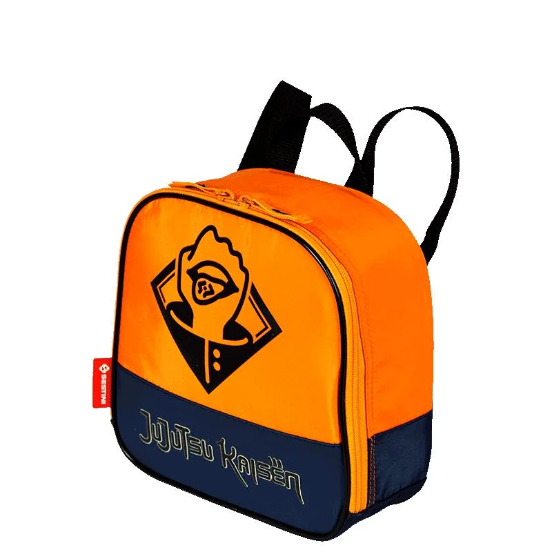 Lancheira Pequena Jujutsu Plus Tokyo - Colorido Laranja/Preto 2