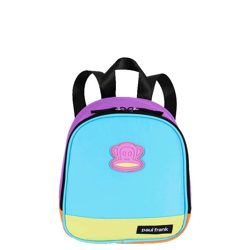 Lancheira Pequena Paul Frank Authentic - Orange Mix