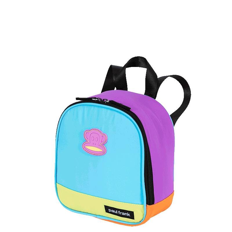 Lancheira Pequena Paul Frank Authentic - Orange Mix Multicores 3