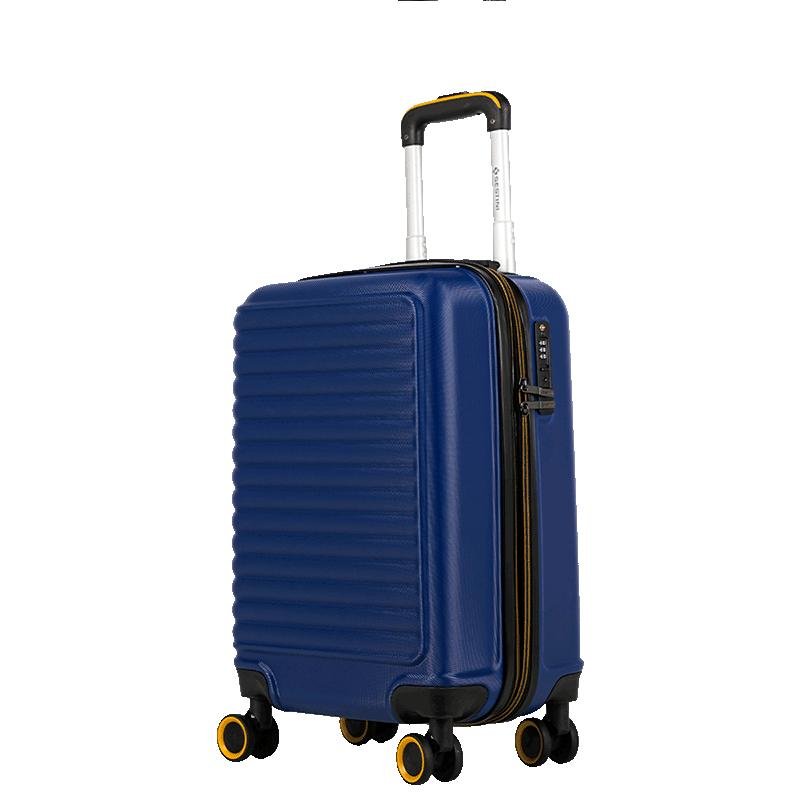 Mala Bordo 10 Kg com Rodas 360° Racer - Marinho Azul 3