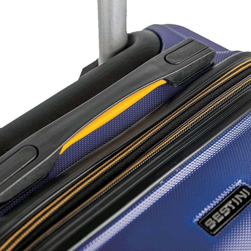 Mala Bordo 10 Kg com Rodas 360° Racer - Marinho Azul 8