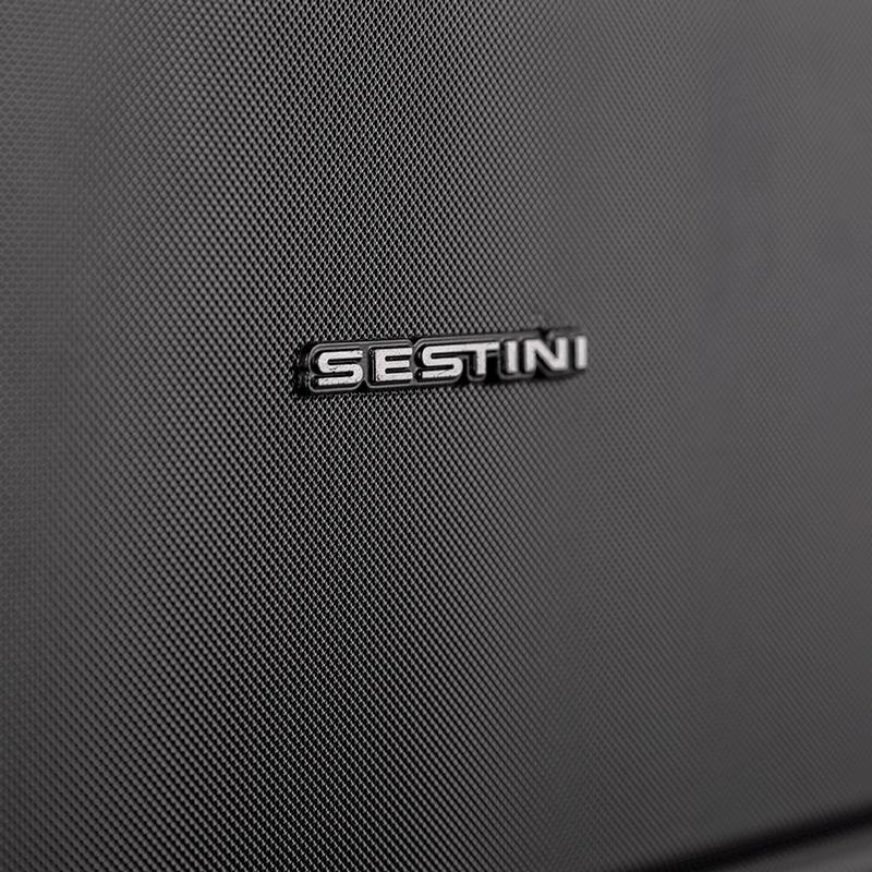 Mala de Viagem Bordo com Rodas 360° Eldorado - Preto Preto 7