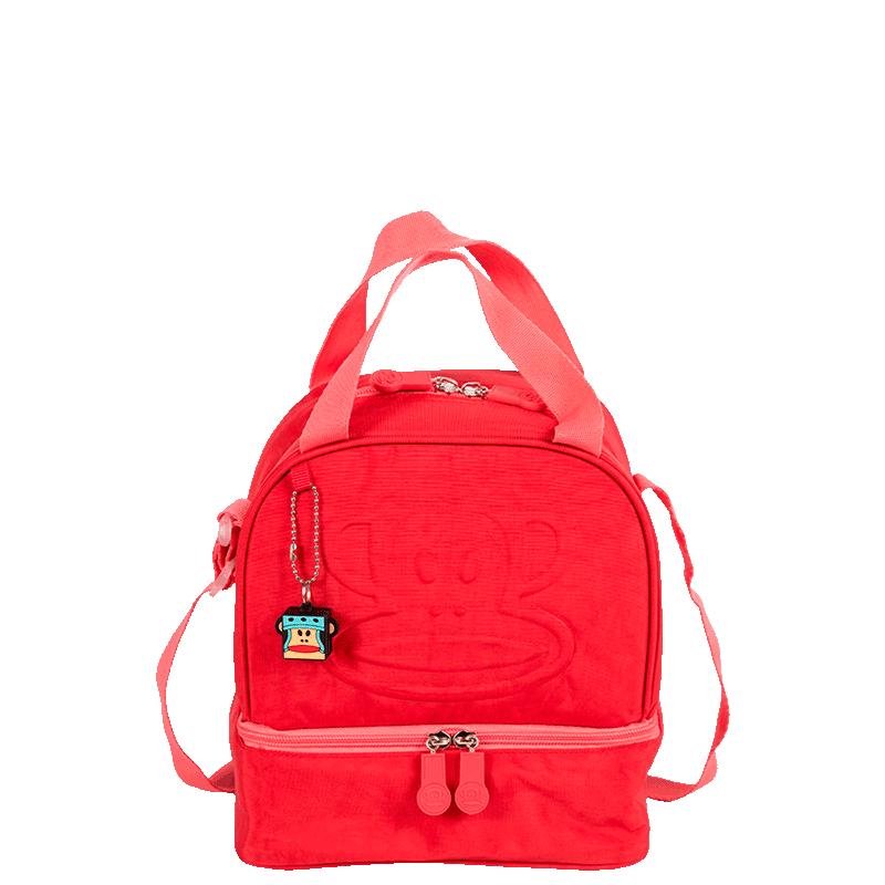 Lancheira 2 Compartimentos Paul Frank Classics Vermelho - Cereja