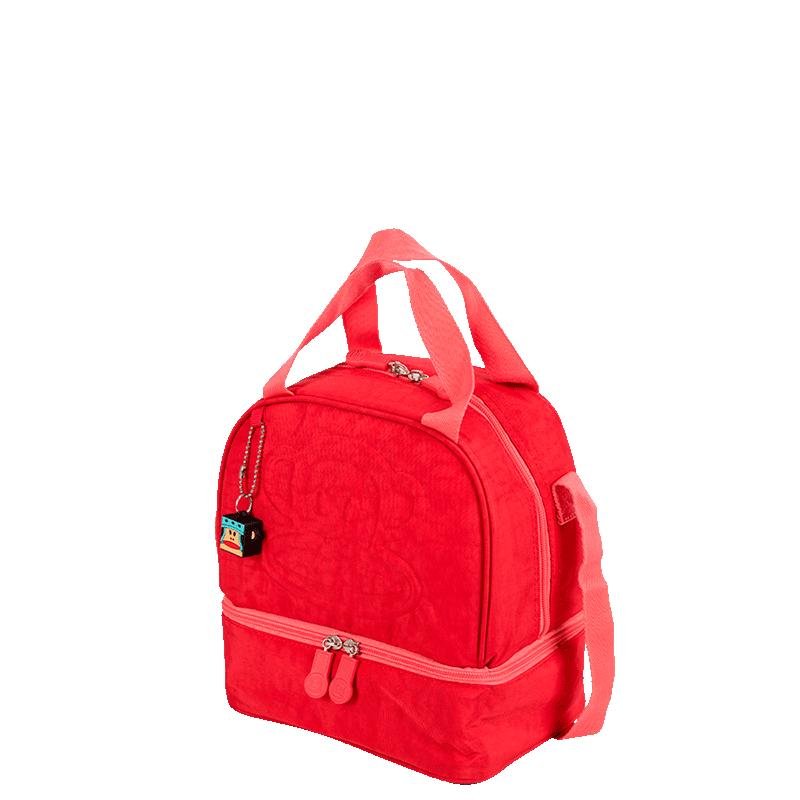 Lancheira 2 Compartimentos Paul Frank Classics Vermelho - Cereja Vermelho 3