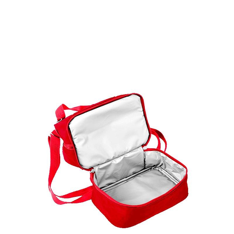 Lancheira 2 Compartimentos Paul Frank Classics Vermelho - Cereja Vermelho 5