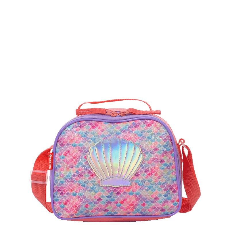 Lancheira Pequena Sestini M Plus Sereia 3 - Colorido