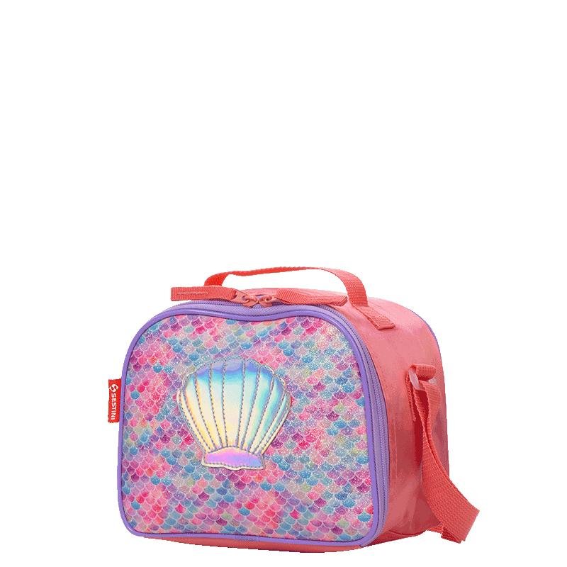 Lancheira Pequena Sestini M Plus Sereia 3 - Colorido Multicores 3