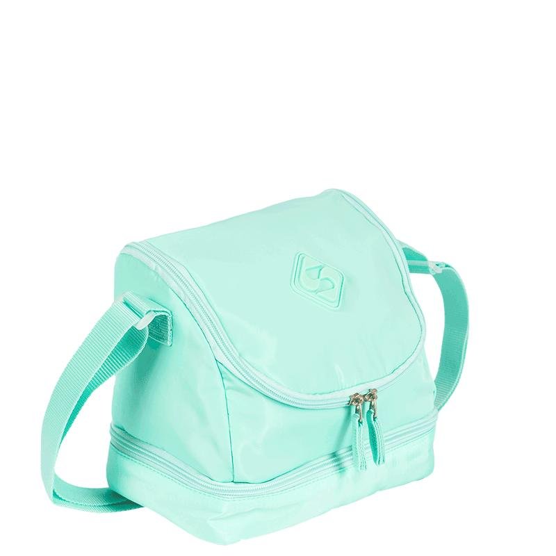 Lancheira 2 Compartimentos Sestini Lunch Verde - Água Verde 2