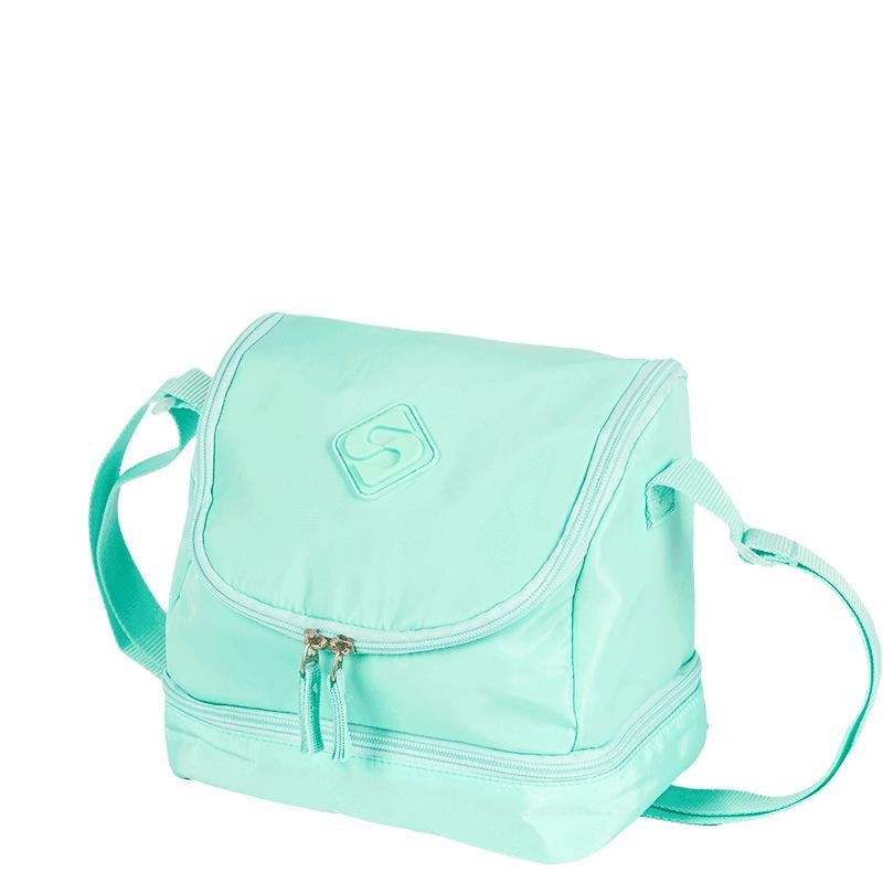 Lancheira 2 Compartimentos Sestini Lunch Verde - Água Verde 3