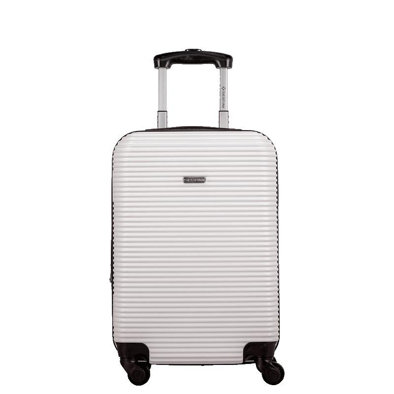 Mala de Viagem Bordo com Rodas 360° 4 All 5T - Branco