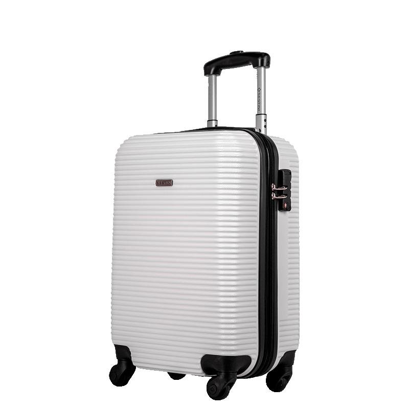 Mala de Viagem Bordo com Rodas 360° 4 All 5T - Branco Branco 3