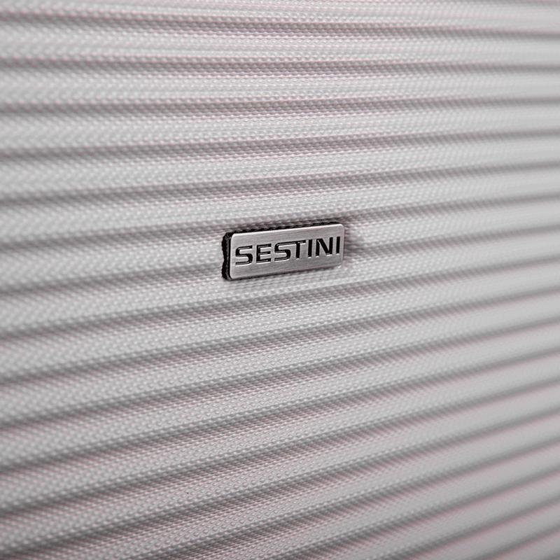 Mala de Viagem Bordo com Rodas 360° 4 All 5T - Branco Branco 9