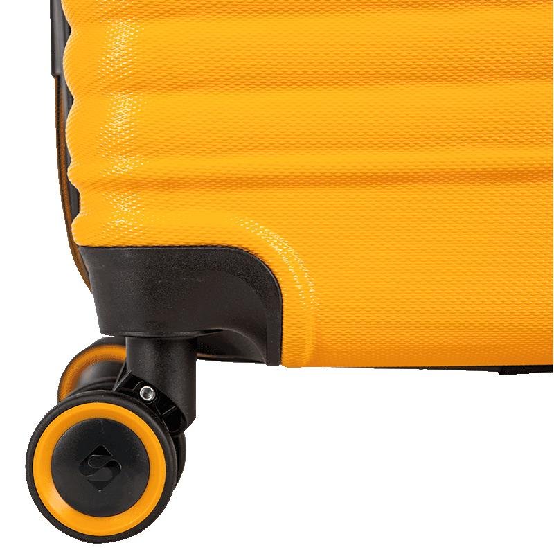 Mala Bordo 10 Kg com Rodas 360° Racer - Amarelo Amarelo 11