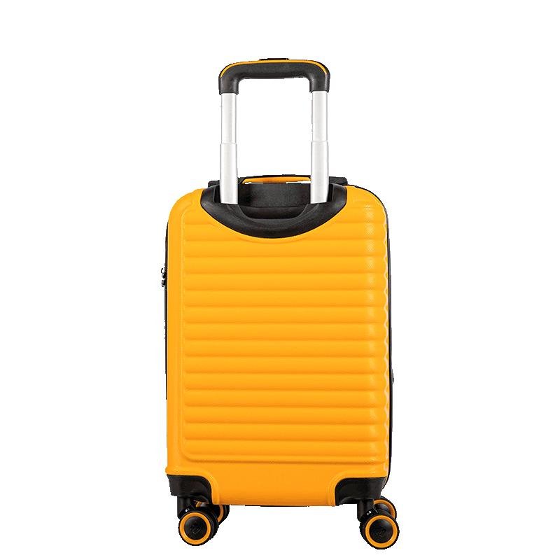 Mala Bordo 10 Kg com Rodas 360° Racer - Amarelo Amarelo 4