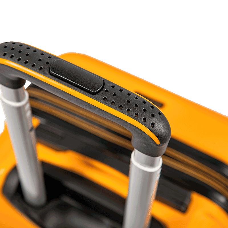 Mala Bordo 10 Kg com Rodas 360° Racer - Amarelo Amarelo 7