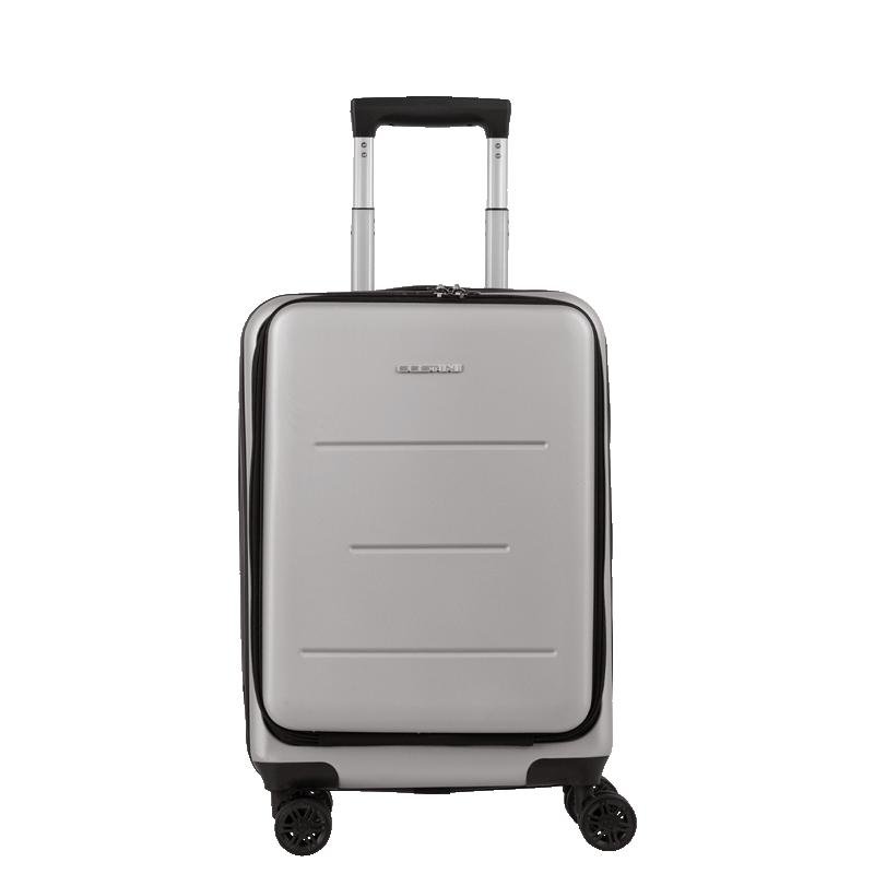 Mala de Viagem Bordo com Rodas 360° Eldorado - Prata