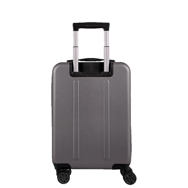 Mala de Viagem Bordo com Rodas 360° Eldorado - Prata Cinza 7