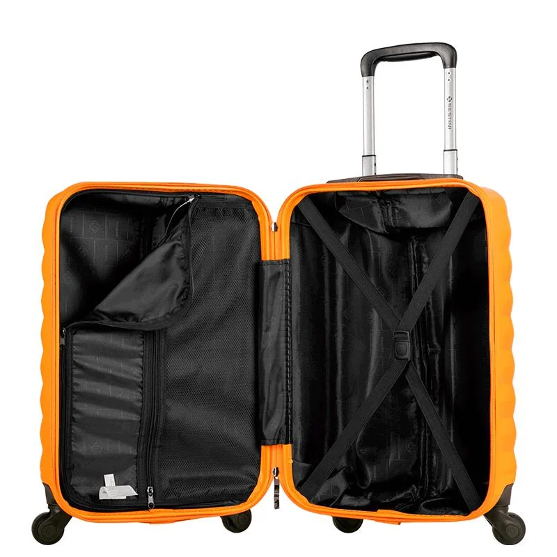 Mala de Viagem Bordo com Rodas 360° Neo - Amarelo Amarelo 5