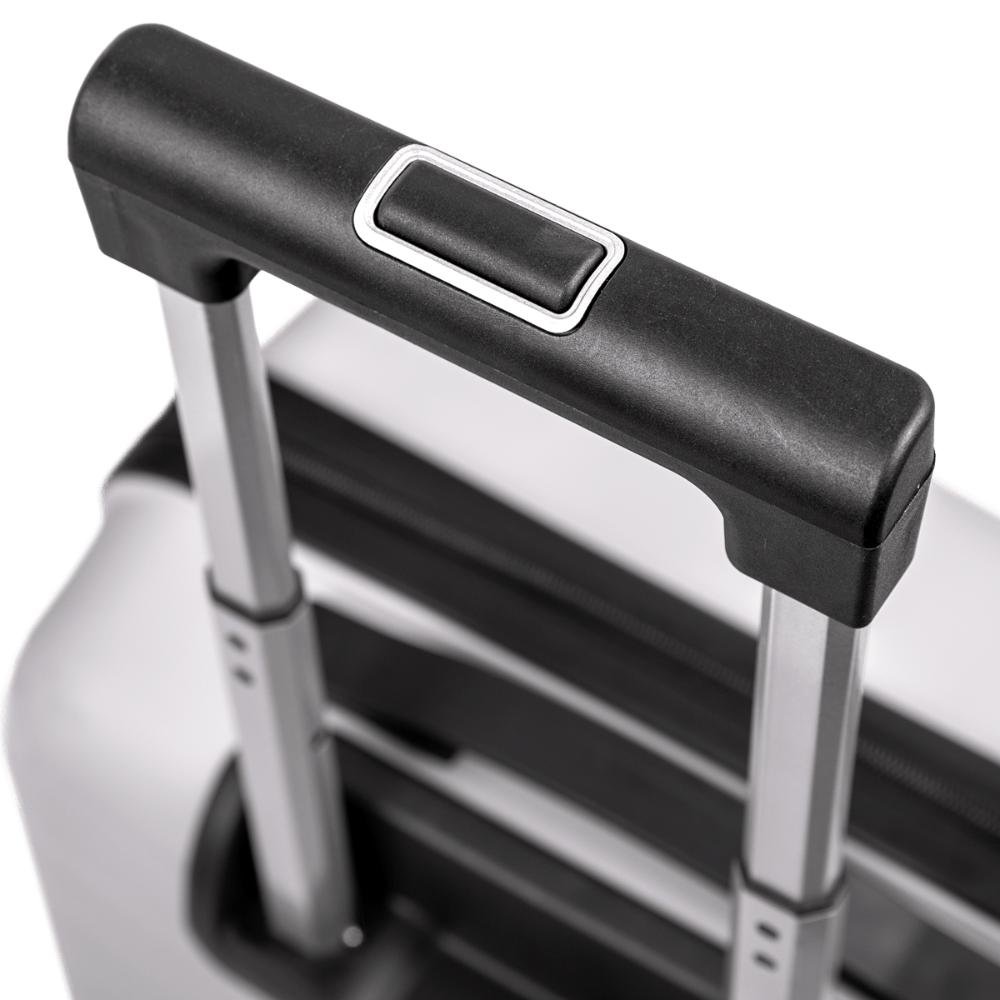 Mala de Viagem Bordo com Rodas 360° PP Essencial - Branco Branco 8