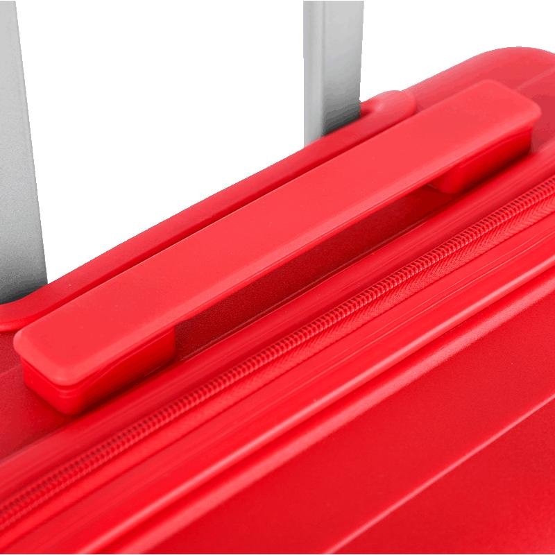 Mala de Viagem Bordo com Rodas 360° PP Pulse - Vermelho Vermelho 8