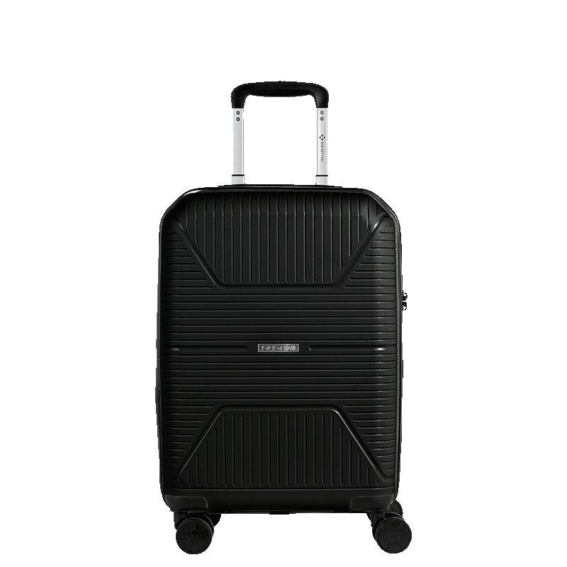 Mala de Viagem Bordo com Rodas 360° PP Prime - Preto