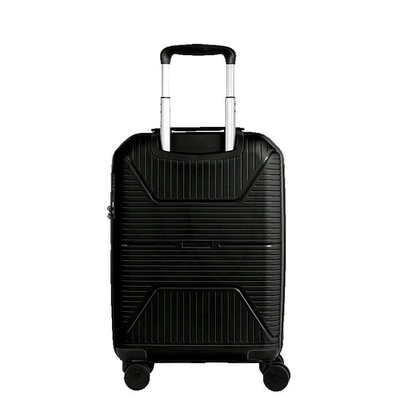 Mala de Viagem Bordo com Rodas 360° PP Prime - Preto Preto 4