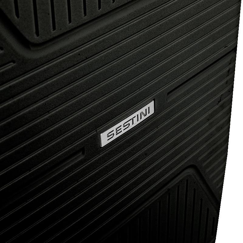 Mala de Viagem Bordo com Rodas 360° PP Prime - Preto Preto 7