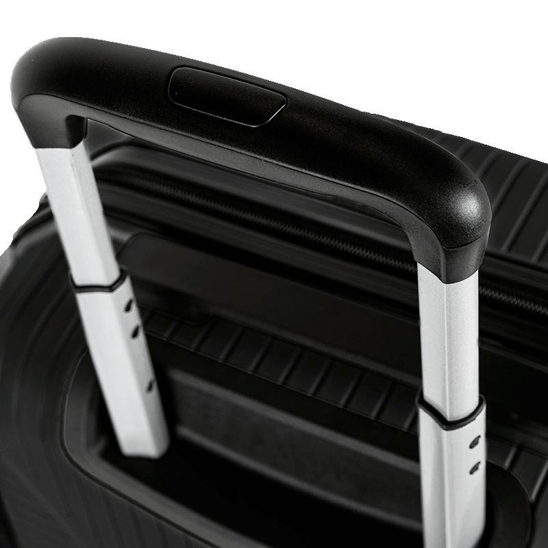 Mala de Viagem Bordo com Rodas 360° PP Prime - Preto Preto 9