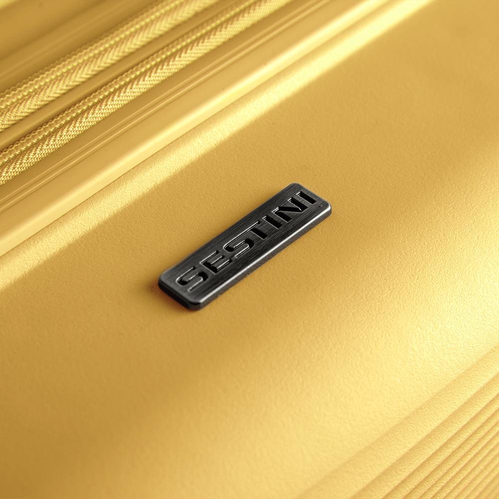 Mala de Viagem Bordo com Rodas 360º PP Joy - Amarelo Amarelo 6