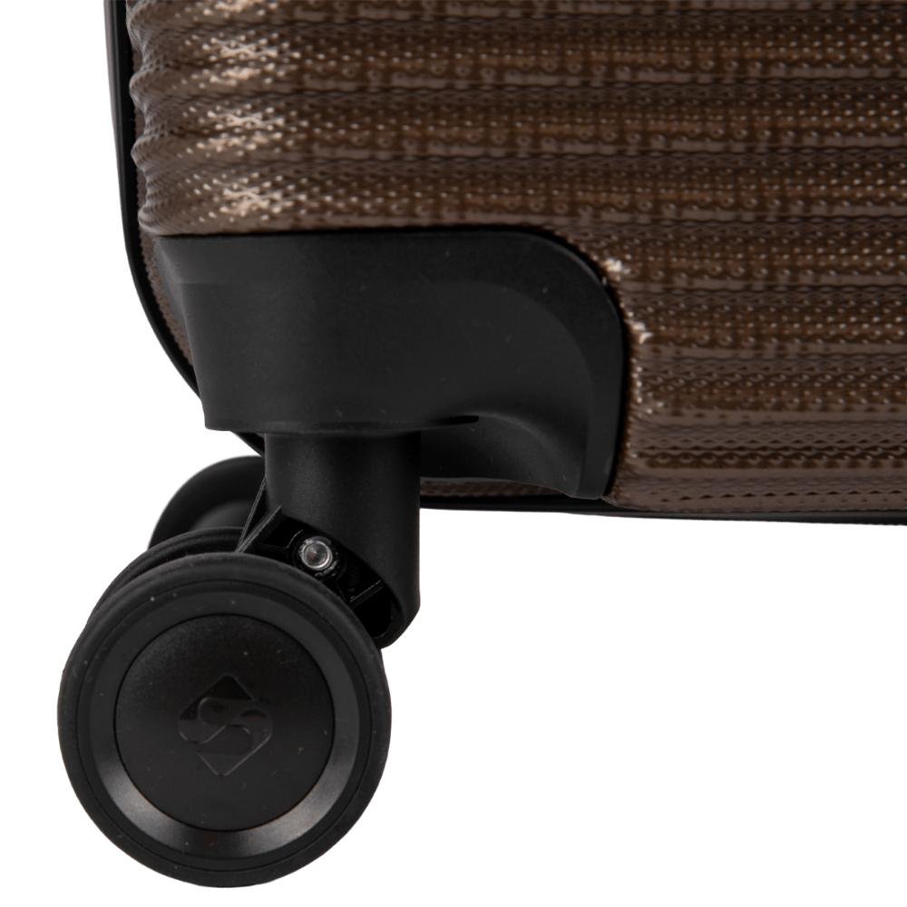 Mala de Viagem Bordo com Rodas 360º 4 ALL 6T - Bronze Marrom 10