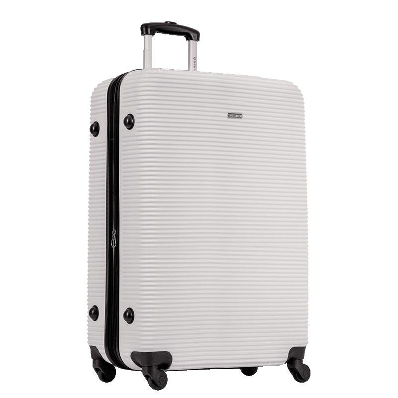 Mala de Viagem Grande com Rodas 360° 4 All 5T - Branco Branco 2