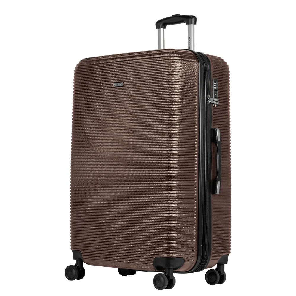 Mala de Viagem Grande com Rodas 360º 4 ALL 6T - Bronze Marrom 3