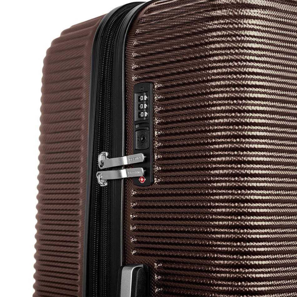 Mala de Viagem Grande com Rodas 360º 4 ALL 6T - Bronze Marrom 6