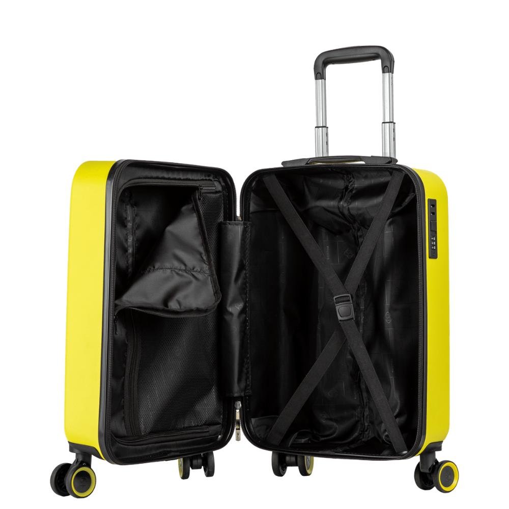 Mala de Viagem Bordo Rodas 360 º Uno Racer - Amarelo Amarelo 5