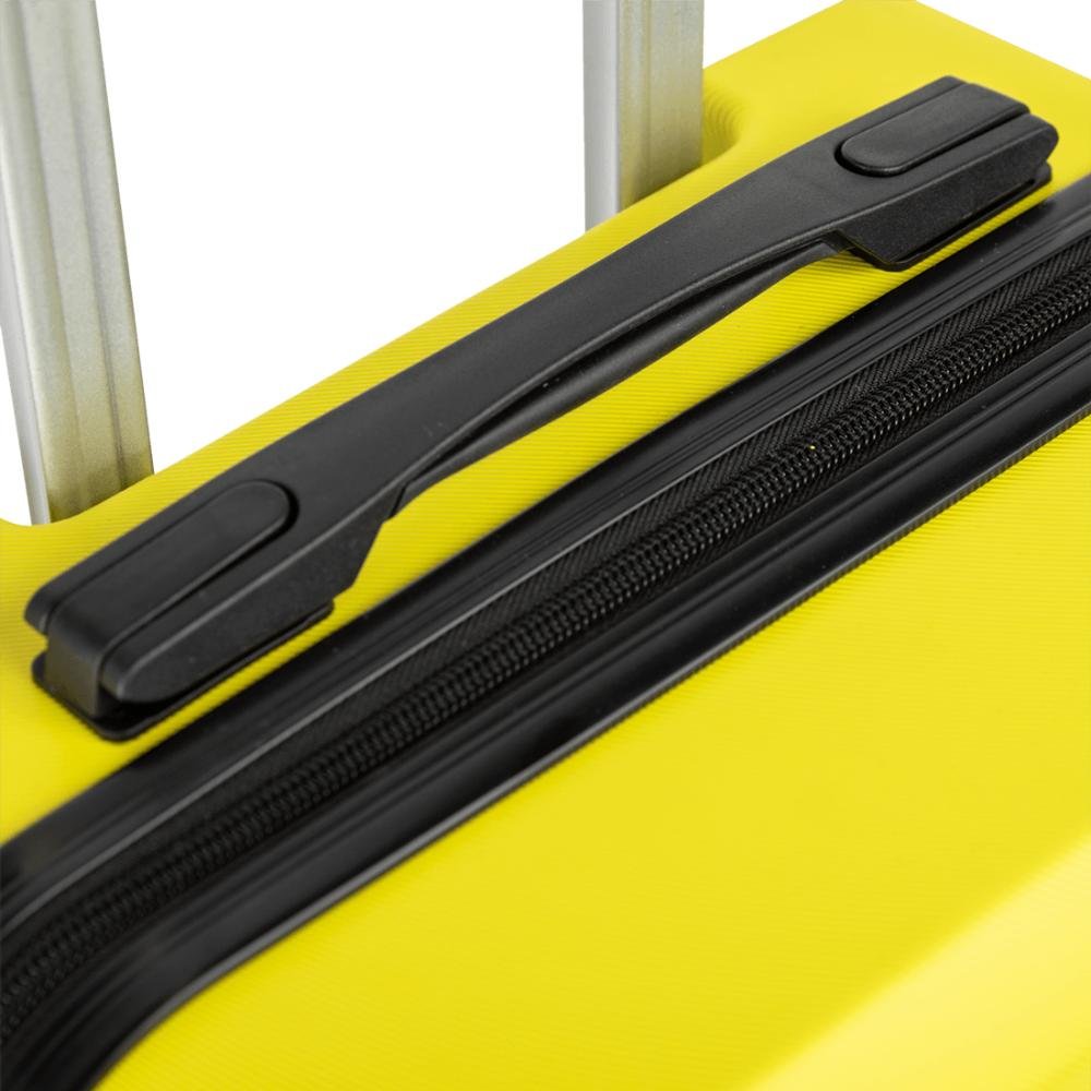 Mala de Viagem Bordo Rodas 360 º Uno Racer - Amarelo Amarelo 8