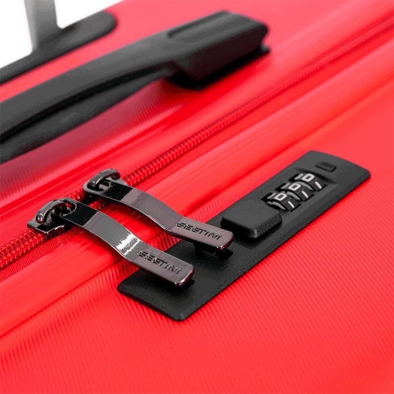Mala de Viagem Grande com Rodas 360° Neo - Vermelho Vermelho 8
