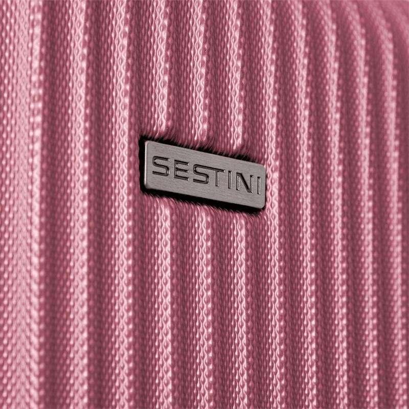 Mala de Viagem Grande com Rodas 360º Classy 2 - Rose Rosa 10