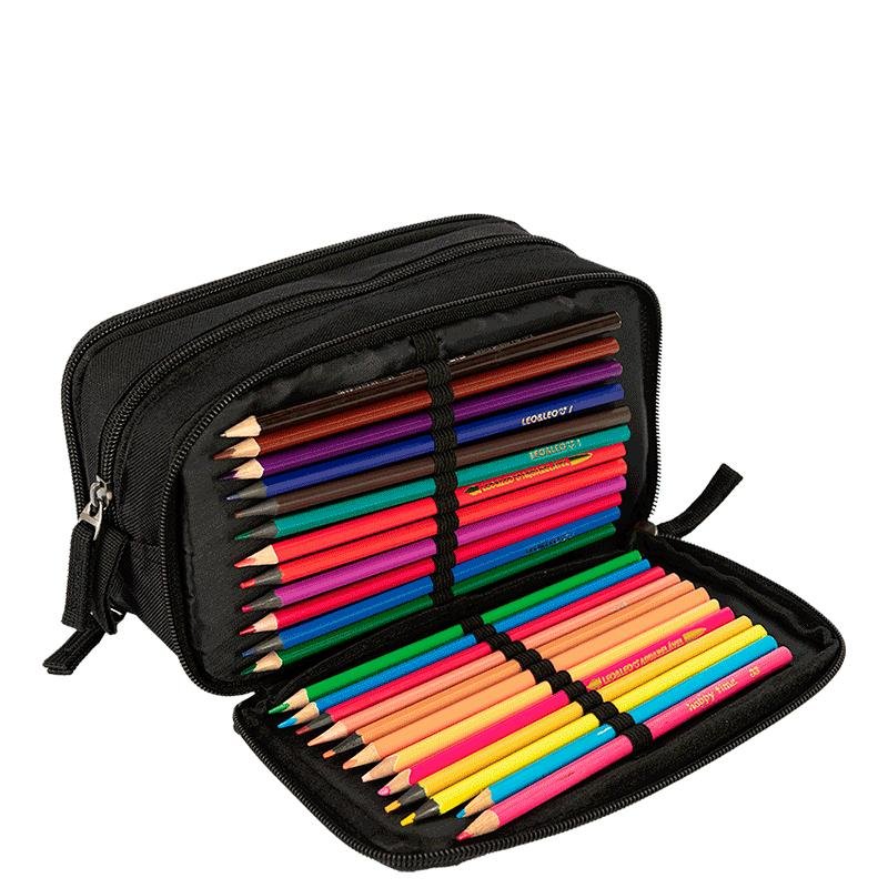 Estojo Box Especial 3 Compartimentos Tactical Snow - Preto e Cinza Cinza 5