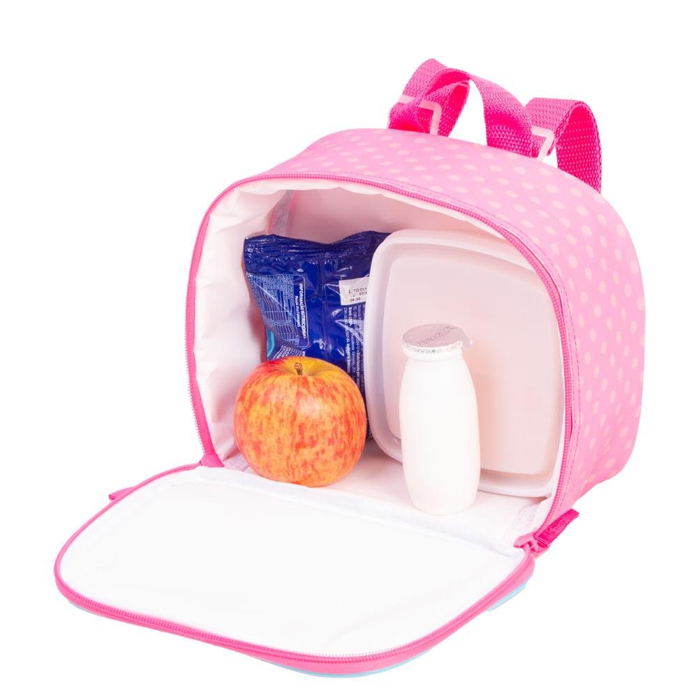 Lancheira Pequena Sestini M Lulu - Colorido Rosa 5