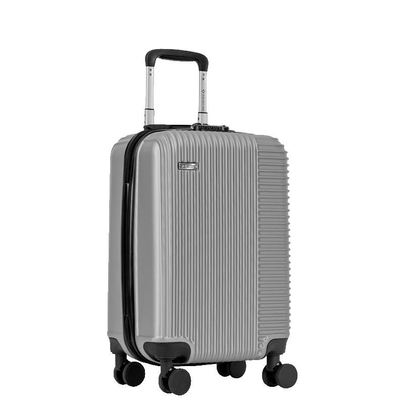 Mala de Viagem Bordo com Rodas 360º Classy 2 - Prata Prata 2